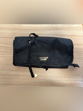 Victoria's Secret Black Travel jewelry holder